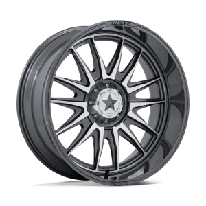 MSA Offroad Wheels – COMMANDER – Grey – 24″x10″ -25mm – Summer Wheels – MA055AD24104A25N